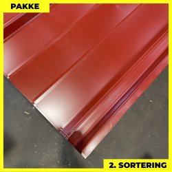 Pandeplade MTP 20/220 m/ dug - 2. sortering - 3 stk. af 3000 mm - Svenskrd - 9,7 m&sup2;