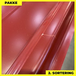 Pandeplade MTP 20/220 m/ dug - 2. sortering - 3 stk. af 3000 mm - Mrkerd - 9,7 m&sup2;