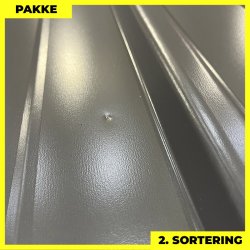 Pandeplade MTP 20/220 m/ dug - 2. sortering - 11 stk. af 3000 mm - Grafitgr - 35,6 m&sup2;