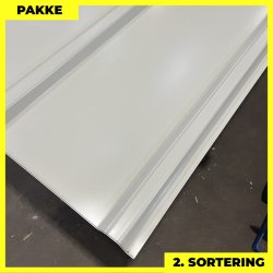 Pandeplade MTP 20/220 - 2. sortering - 7 stk. af 3000 mm - Lysegr - 22,6 m