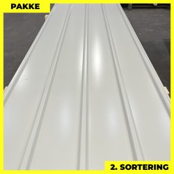 Pandeplade MTP 20/220 - 2. sortering - 7 stk. af 3000 mm - Lysegr - 22,6 m