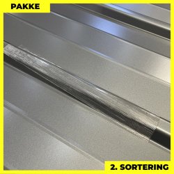 Pandeplade MTP 20/220 - 2. sortering - 10 stk. af 3000 mm - Mrk Silver - 32,4 m&sup2;