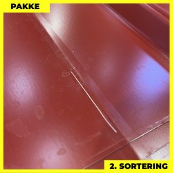 Pandeplade MTP 20/220 - 2. sortering - 7 stk. af 3000 mm - Mrkerd - 22,6 m