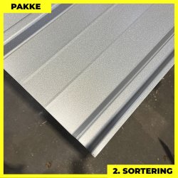 Pandeplade MTP 20/220 - 2. sortering - 3 stk. af 2860-3000 mm - Silver - 9,5 m&sup2;