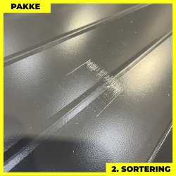 Pandeplade MTP 20/220 m/ dug - 2. sortering - 3 stk. af 3000 mm - Grafitgr - 9,7 m&sup2;