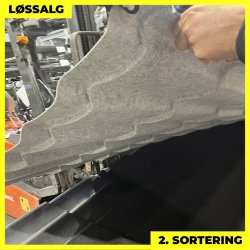 Teglstensprofil Traditionel m/ dug - 2. sortering - 2920 mm - Sort