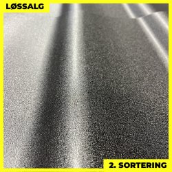 Teglstensprofil Traditionel m/ dug - 2. sortering - 2920 mm - Sort