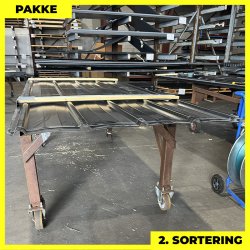 Pandeplade MTP 20/220 - 2. sortering - 8 stk. af 2620-3120 mm - Sort - 25,7 m