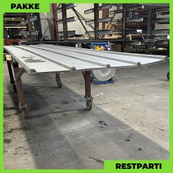 Pandeplade MTP 20/220 - Restparti - 12 stk. af 5300 mm - 0,5 mm - Silver - 68,6 m