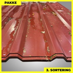 Trapez MTP 20/100 - 2. sortering - 17 stk. af 1200-6650 mm - Mrkerd - 80 m