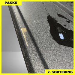 Pandeplade MTP 20/220 - 2. sortering - 32 stk. af 6120 mm - Mat Sort - 211,5 m