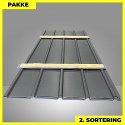 Pandeplade MTP 20/220 m/ dug - 2. sortering - 9 stk. af 3000 mm - Mat Sort - 29,1 m