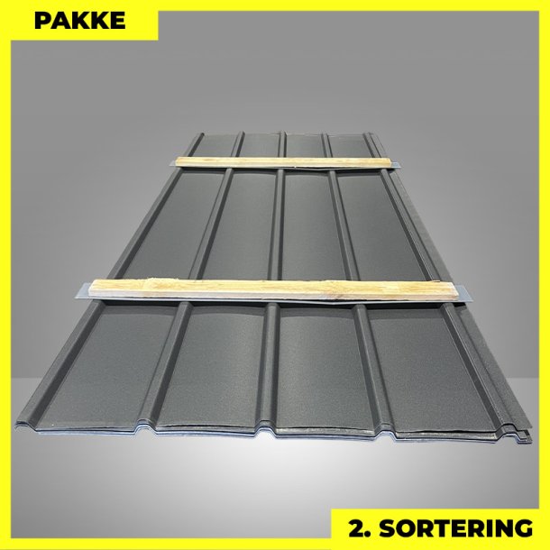 Pandeplade MTP 20/220 m/ dug - 2. sortering - 9 stk. af 3000 mm - Mat Sort - 29,1 m