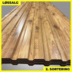 Trapezplade MVP 21 - Vg - 2. sortering - 3000 mm - Wood Look