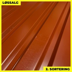 Trapezplade MVP 21 - Vg - 2. sortering - 3000 mm - Svenskrd