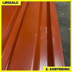 Trapezplade MVP 21 - Vg - 2. sortering - 3000 mm - Svenskrd