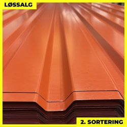 Trapezplade MVP 21 - Vg - 2. sortering - 3000 mm - Svenskrd