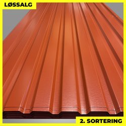 Trapezplade MVP 21 - Vg - 2. sortering - 3000 mm - Svenskrd