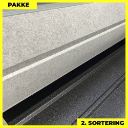 Pandeplade MTP 20/220 m/ dug - 2. sortering - 12 stk. af 3000 mm - Mat Sort - 38,8 m