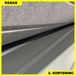 Pandeplade MTP 20/220 m/ dug - 2. sortering - 7 stk. af 3000 mm - Merlingr - 22,6 m