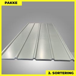 Pandeplade MTP 20/220 m/ dug - 2. sortering - 7 stk. af 3000 mm - Merlingr - 22,6 m