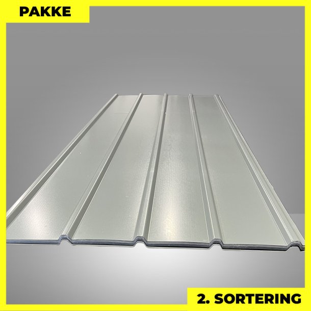 Pandeplade MTP 20/220 m/ dug - 2. sortering - 7 stk. af 3000 mm - Merlingr - 22,6 m