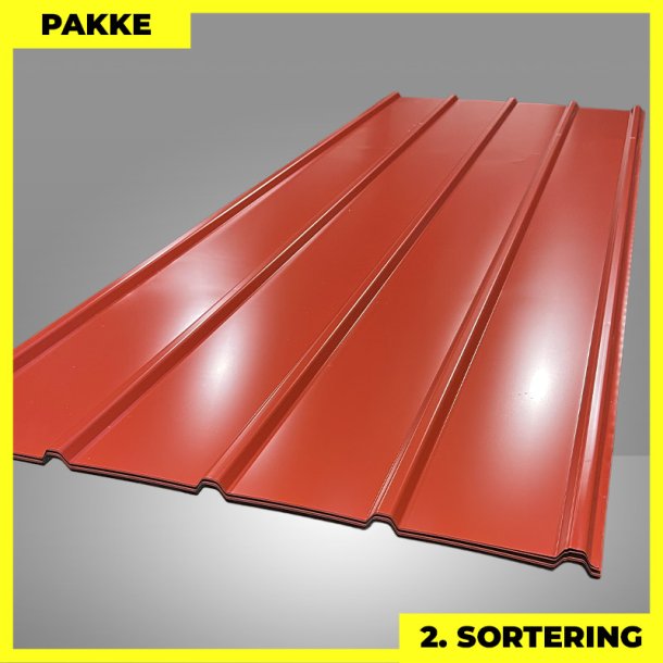 Pandeplade MTP 20/220 - 2. sortering - 16 stk. af 3000 mm - Svenskrd - 51,8 m