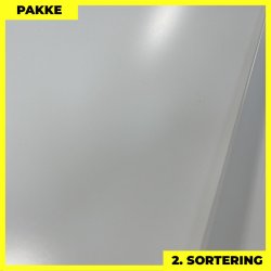 Pandeplade MTP 20/220 - 2. sortering - 12 stk. af 3000 mm - Hvid - 38,8 m&sup2;