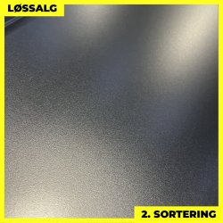 Pandeplade MTP 20/220 - 2. sortering - 3000 mm - Sort