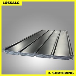 Pandeplade MTP 20/220 - 2. sortering - 3000 mm - Sort