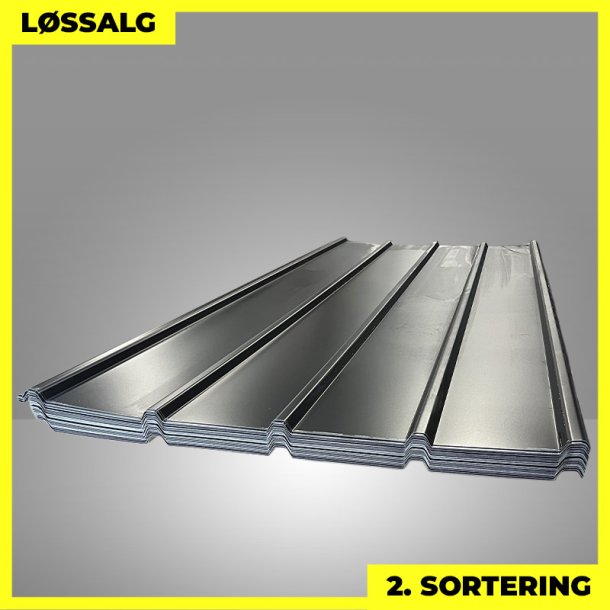 Pandeplade MTP 20/220 - 2. sortering - 3000 mm - Sort