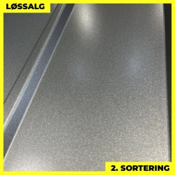 Pandeplade MTP 20/220 - 2. sortering - 3000 mm - Silver