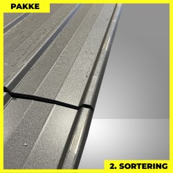 Pandeplade MTP 20/220 - 2. sortering - 8 stk. af 2600-5400 mm - Mat Sort - 36,8 m