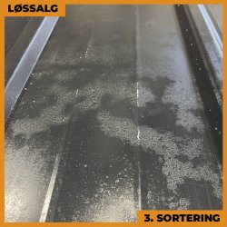 Pandeplade MTP 20/220 m/ dug - 3. sortering - 6600 mm - Antracitgr