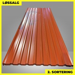 Trapezplade MTP 21 - 2. sortering - 3000 mm - Svenskr�d