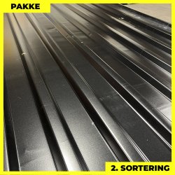 Trapezplade MTP 21 - 2. sortering - 26 stk. af 3000 mm - Mat Sort - 80,7 m�