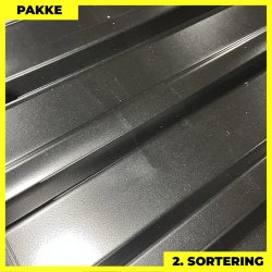 Trapezplade MTP 21 - 2. sortering - 26 stk. af 3000 mm - Mat Sort - 80,7 m�
