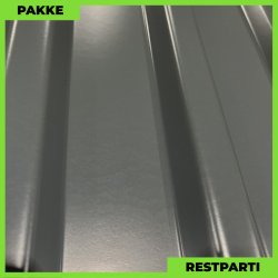 Trapezplade MTP 21 - Restparti - 5 stk. af 3500 mm - 0,5 mm - Antracitgr� - 18,1 m&sup2;
