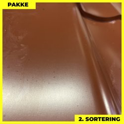 Teglstensprofil Traditionel - 2. sortering - 15 stk. af 3280 mm - Teglr�d - 53,1 m&sup2;