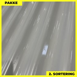 Sinus 18 - 2. sortering - 13 stk. af 2885-3000 mm - Gr�hvid - 41,3 m�