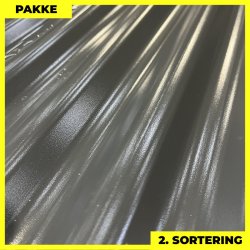 Sinus 18 - 2. sortering - 10 stk. af 3000 mm - Antracitgr� - 31,9 m�