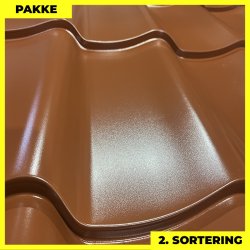 Teglstensprofil Traditionel - 2. sortering - 5 stk. af 2920 mm - Teglr�d - 15,7 m�