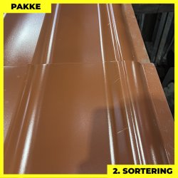 Teglstensprofil Traditionel - 2. sortering - 5 stk. af 2920 mm - Teglr�d - 15,7 m�