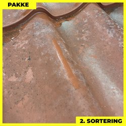 Teglstensprofil Traditionel - 2. sortering - 8 stk. af 2920 mm - Teglr�d - 25,2 m�