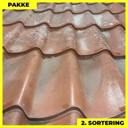 Teglstensprofil Traditionel - 2. sortering - 8 stk. af 2920 mm - Teglr�d - 25,2 m�