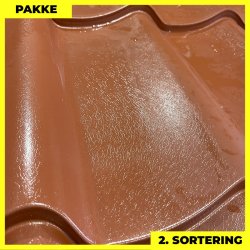 Teglstensprofil Traditionel - 2. sortering - 8 stk. af 2920 mm - Teglr�d - 25,2 m�