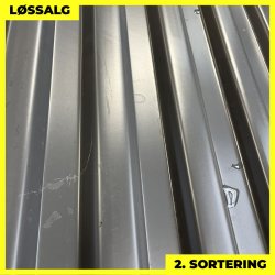 Trapezplade MTP 20 - 2. sortering - 3000 mm - Grafitgr�