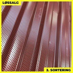 Trapezplade MTP 20 - Perforeret - 2. sortering - 3000 mm - M�rker�d