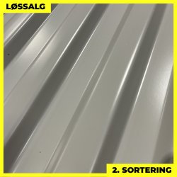 Trapezplade MTP 20 - 2. sortering - 3000 mm - Lysegr�