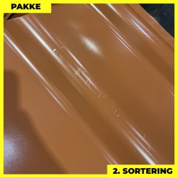 Teglstensprofil Traditionel m/ dug - 2. sortering - 14 stk. af 2920 mm - Teglr�d - 44,1 m�